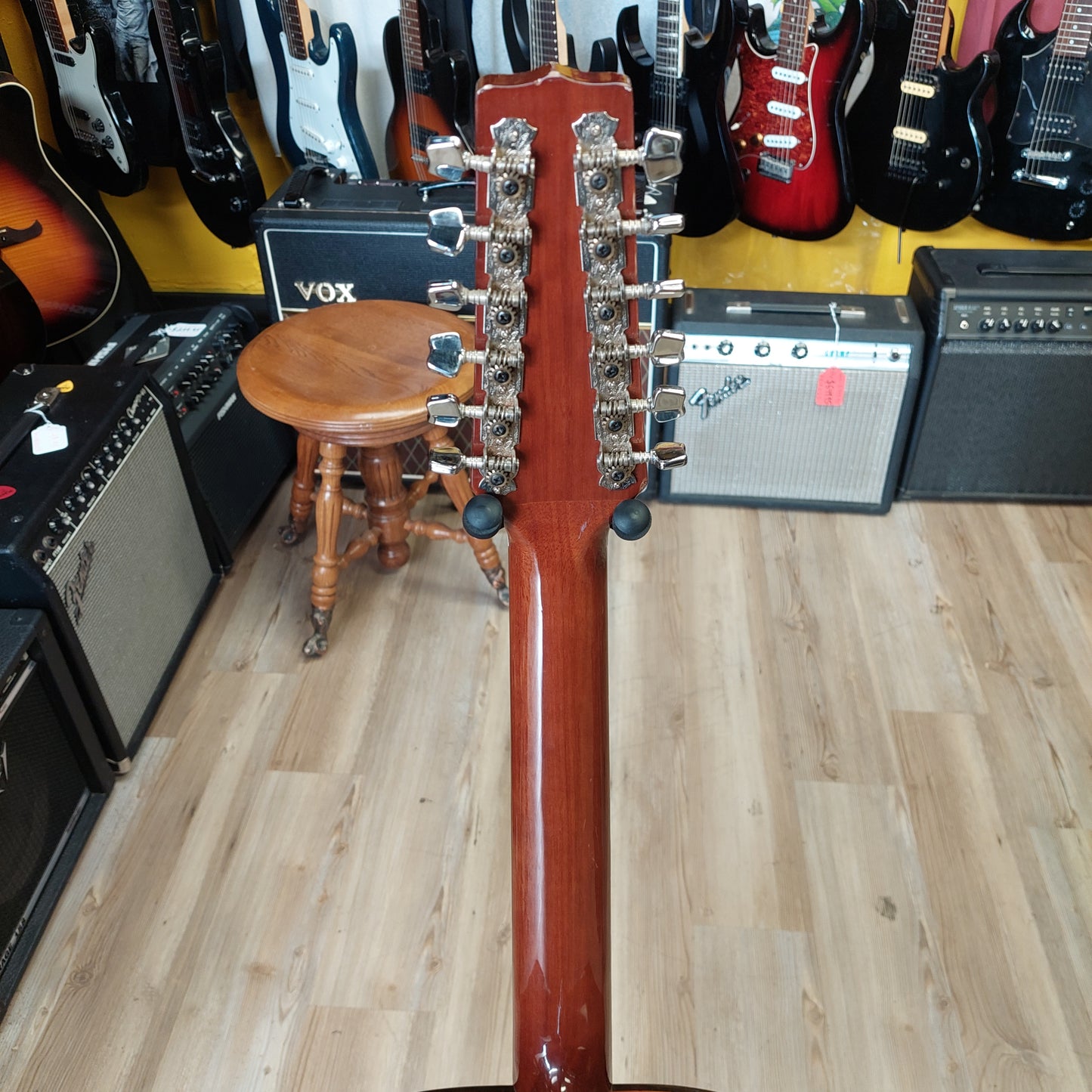 Jasmine by Takamine ES312 12-String Acoustic/Electric Guitar -Natural (USED) "Made In Korea"