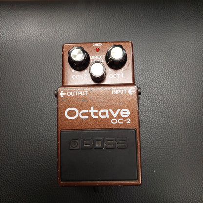 Boss OC-2 Octave Pedal - Black Label (USED) "Made In Japan"