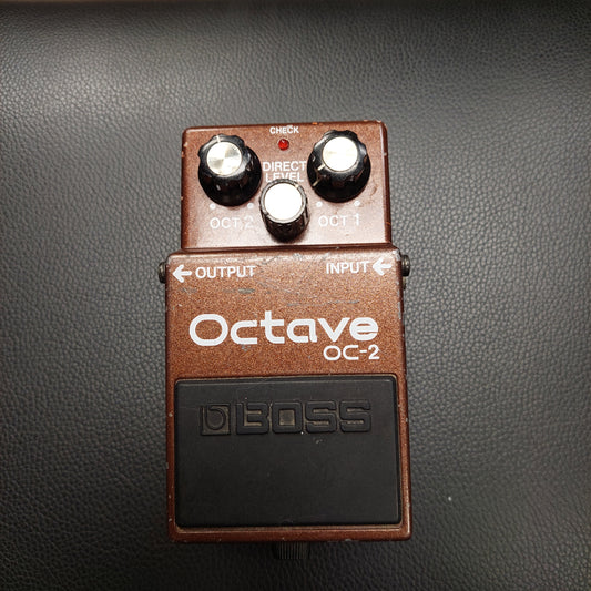 Boss OC-2 Octave Pedal - Black Label (USED) "Made In Japan"