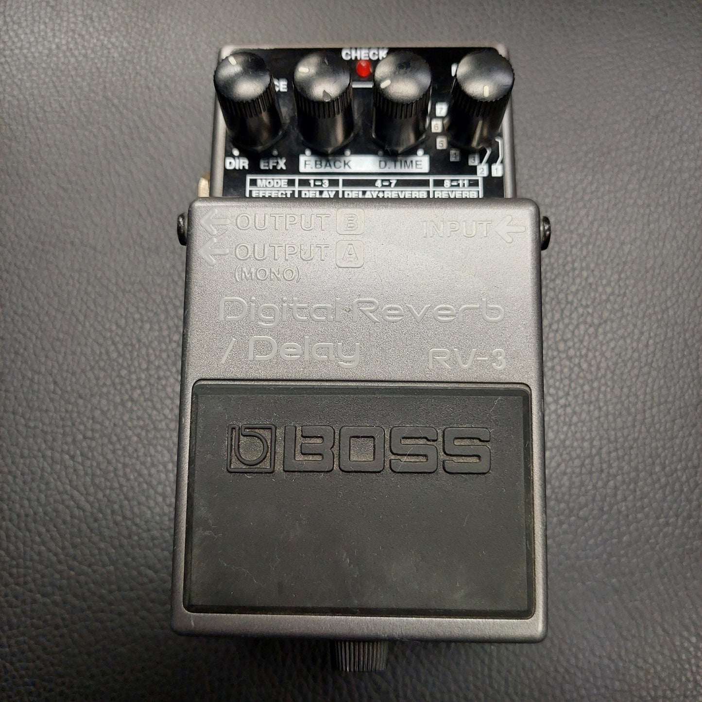 Boss RV-3 Digital Reverb Pedal (USED) "Made in Taiwan" SN# ZG28532