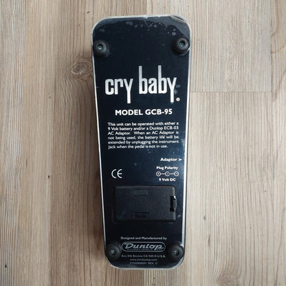 Dunlop Cry Baby GCB-95 Wah Pedal (USED)