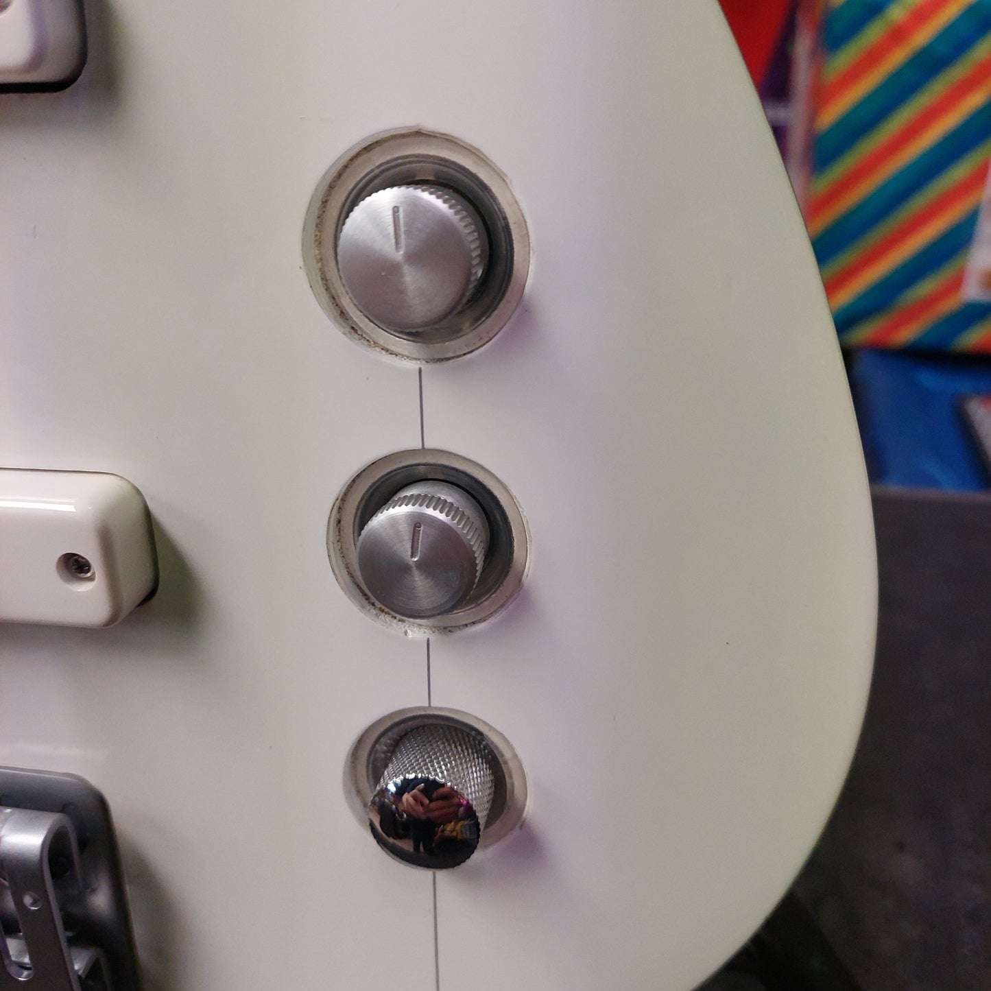 2000's Yamaha RBX A2 4-String Bass - White/Gray (USED) SN# 00J113186