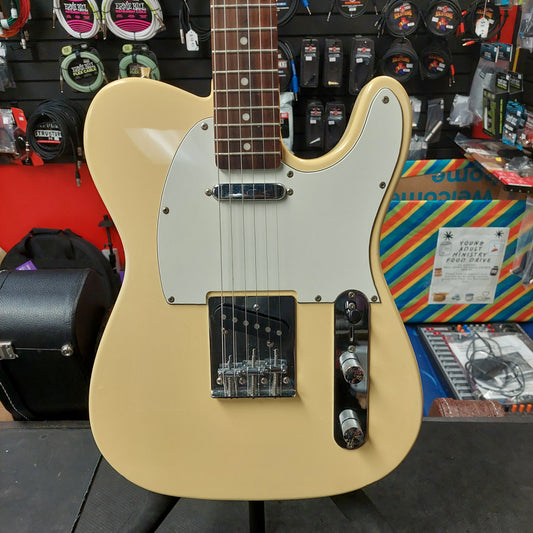 Corbin EGT217 Tele-Style Electric Guitar - Vintage Cream (USED)