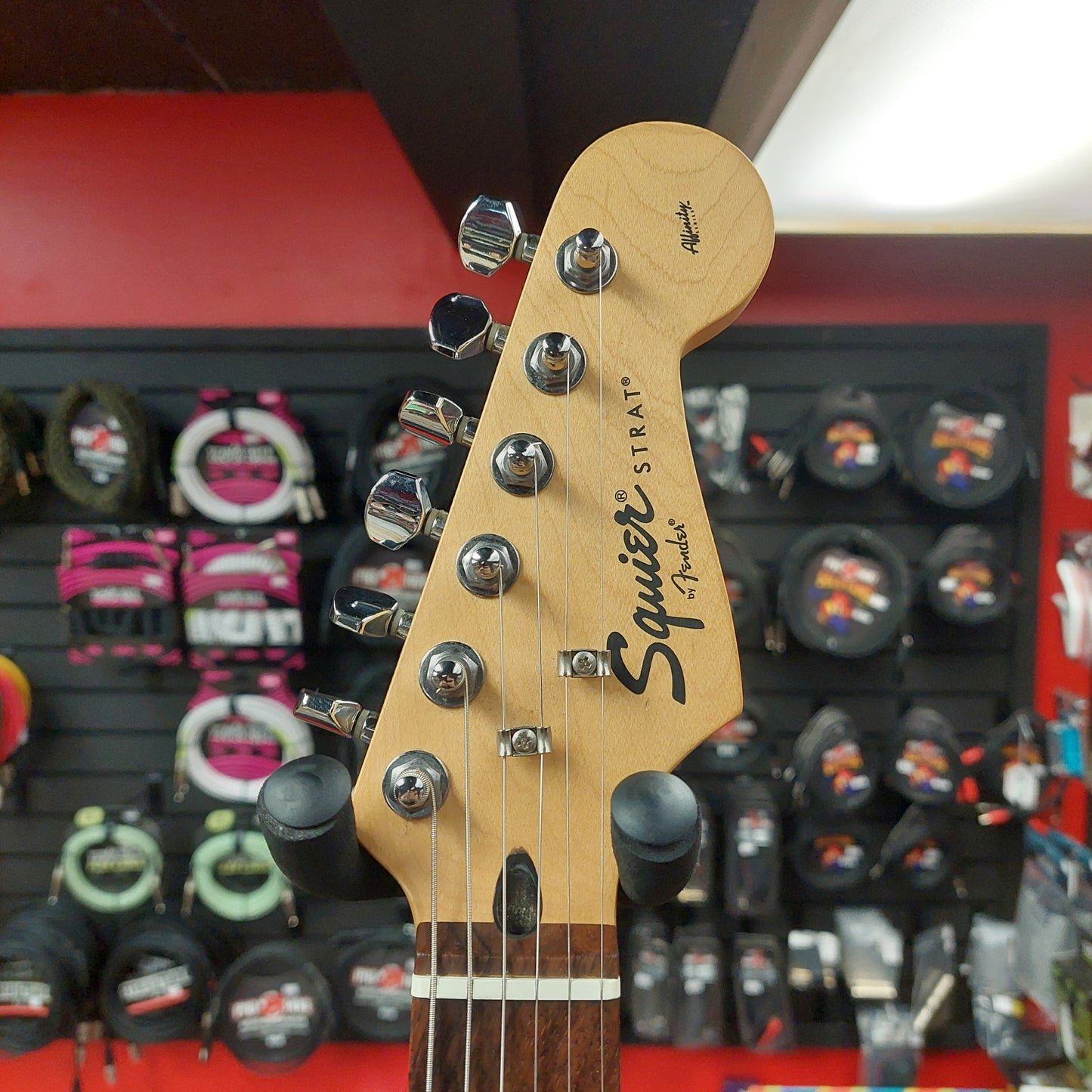 2009 Squier Affinity Stratocaster - Black SN# ICS09002284
