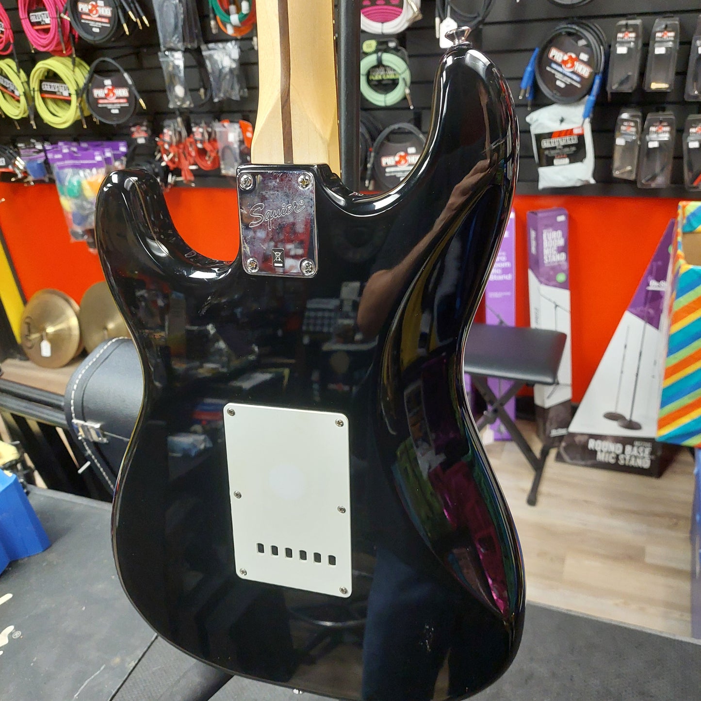 2009 Squier Affinity Stratocaster - Black SN# ICS09002284