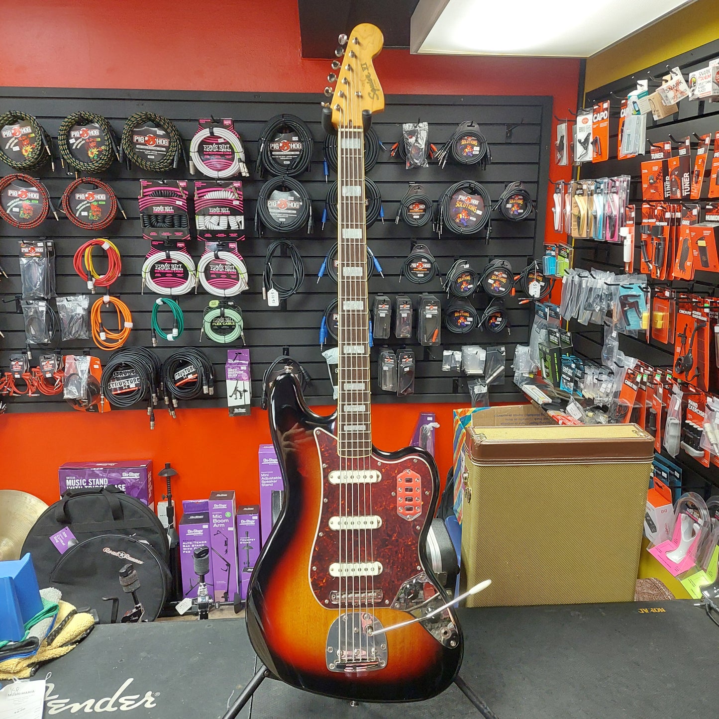 2021 Squier Classic Vibe Bass VI, Laurel Fingerboard, 3-Color Sunburst SN# ICSG21022768