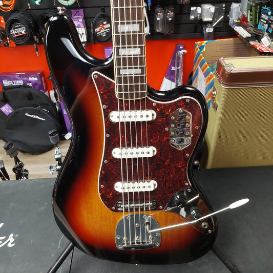 2021 Squier Classic Vibe Bass VI, Laurel Fingerboard, 3-Color Sunburst SN# ICSG21022768