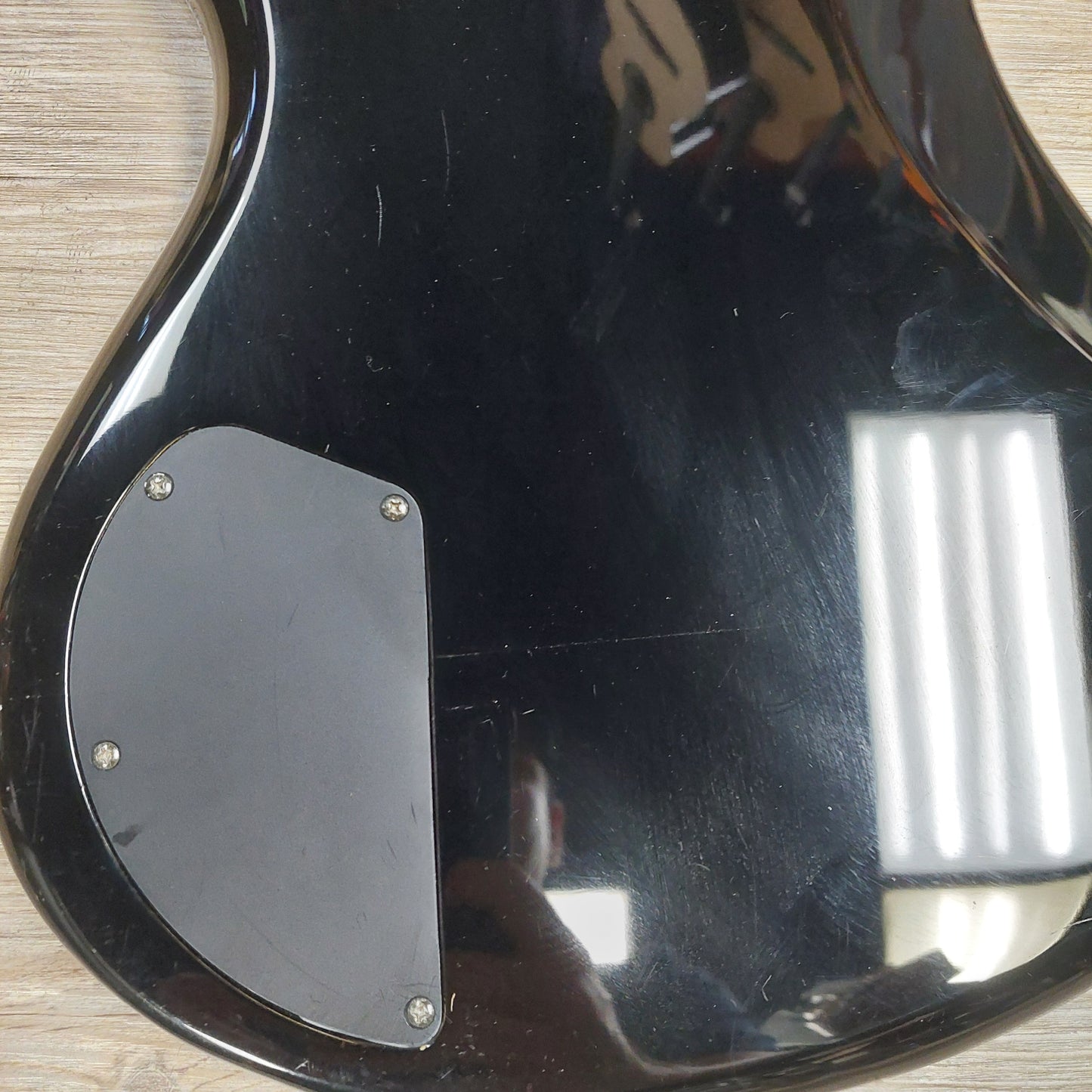Ibanez SDGR Bass Guitar Body - Black Gloss w/ Neck Screws (USED)