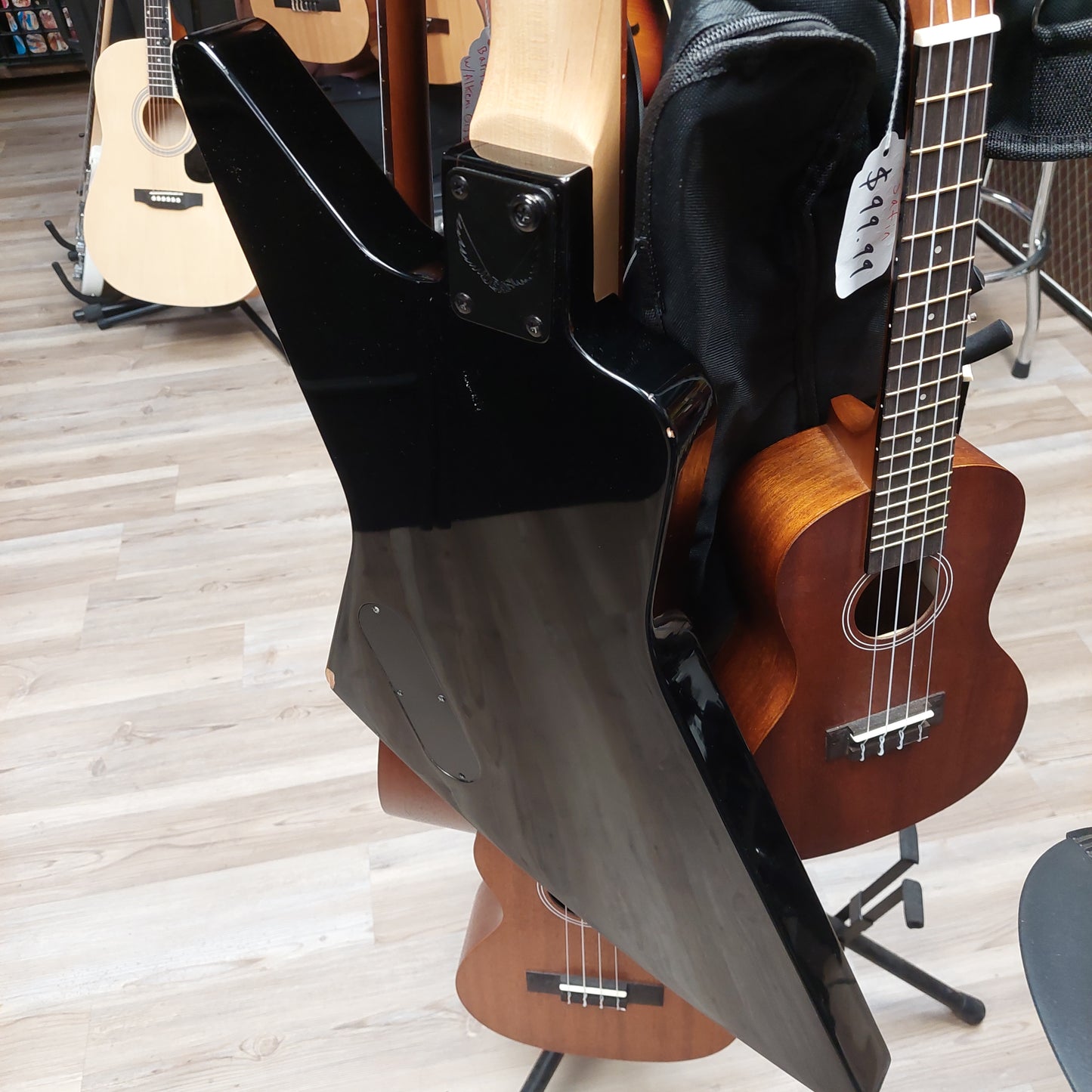 Dean Z Metalman 4-String Bass - Black Gloss SN# Y21070172