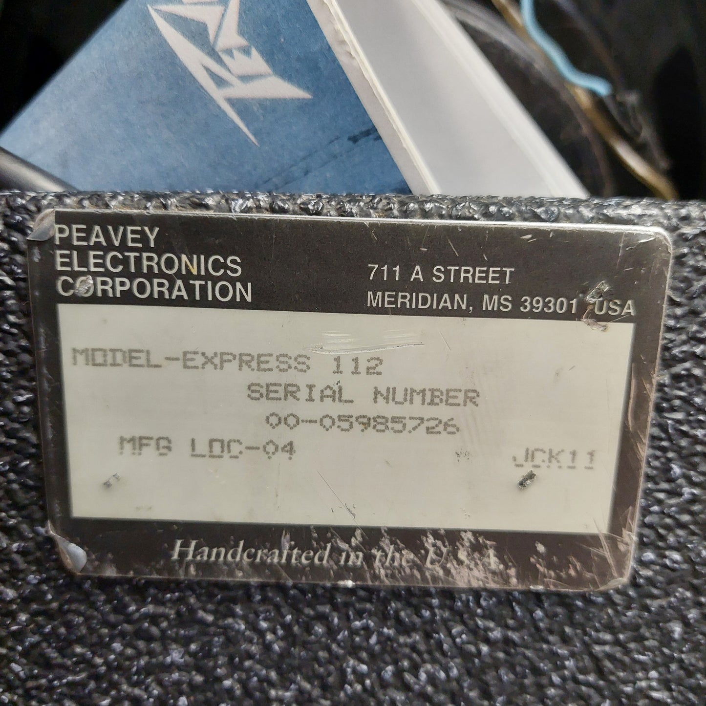 Peavey Express 112 Electric Guitar Combo Amplifier (USED) "Made In USA"  SN# 00-05985726 "Reverb Not Working"