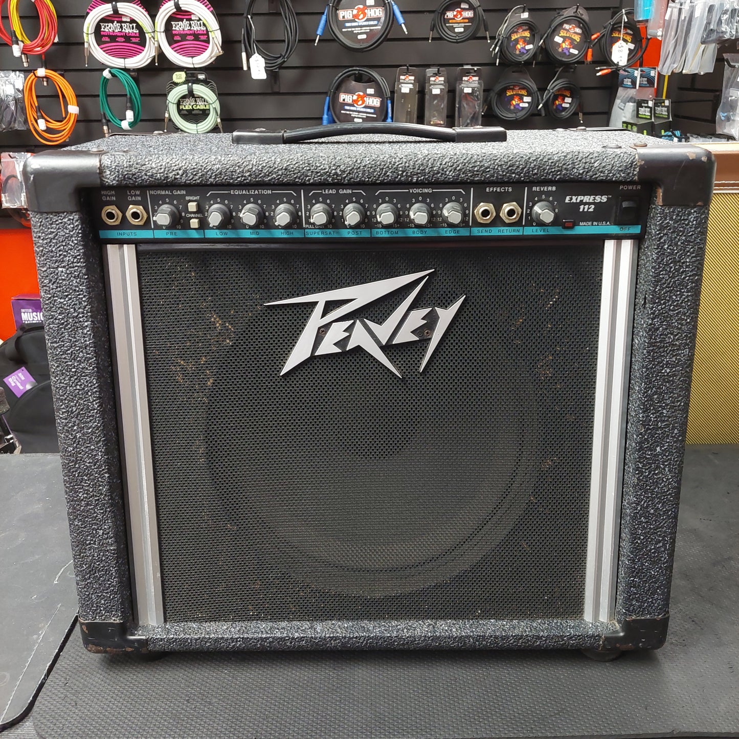 Peavey Express 112 Electric Guitar Combo Amplifier (USED) "Made In USA"  SN# 00-05985726 "Reverb Not Working"