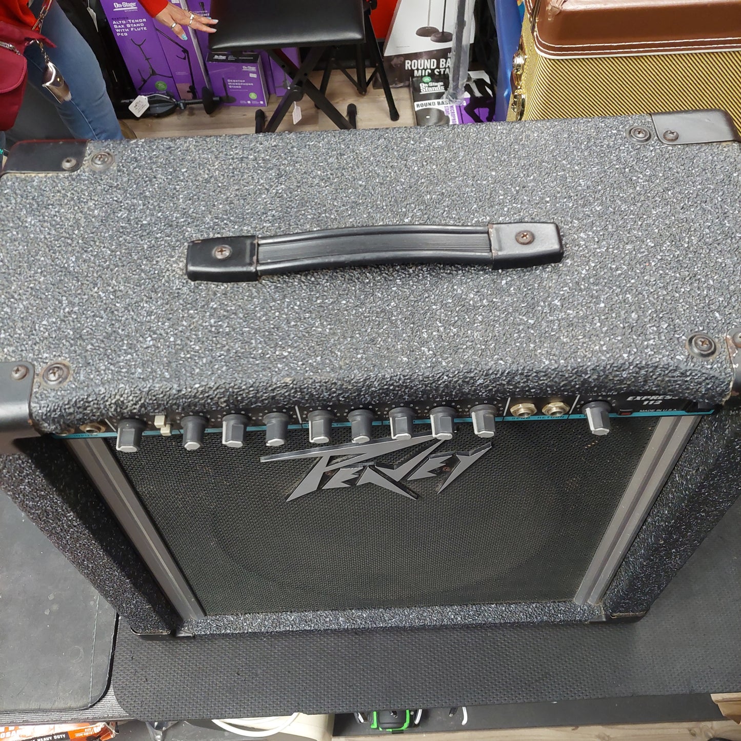 Peavey Express 112 Electric Guitar Combo Amplifier (USED) "Made In USA"  SN# 00-05985726 "Reverb Not Working"
