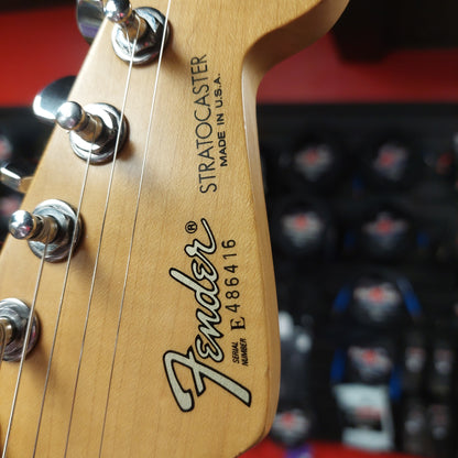1988 Fender Stratocaster Plus Electric Guitar - Candy Apple Red w/ Fender Hard Case "Made In USA" SN# E486416 "Not Original Tuners They Are Marked Fender Japan"