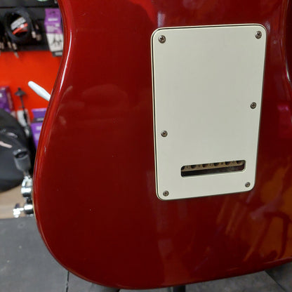 1988 Fender Stratocaster Plus Electric Guitar - Candy Apple Red w/ Fender Hard Case "Made In USA" SN# E486416 "Not Original Tuners They Are Marked Fender Japan"
