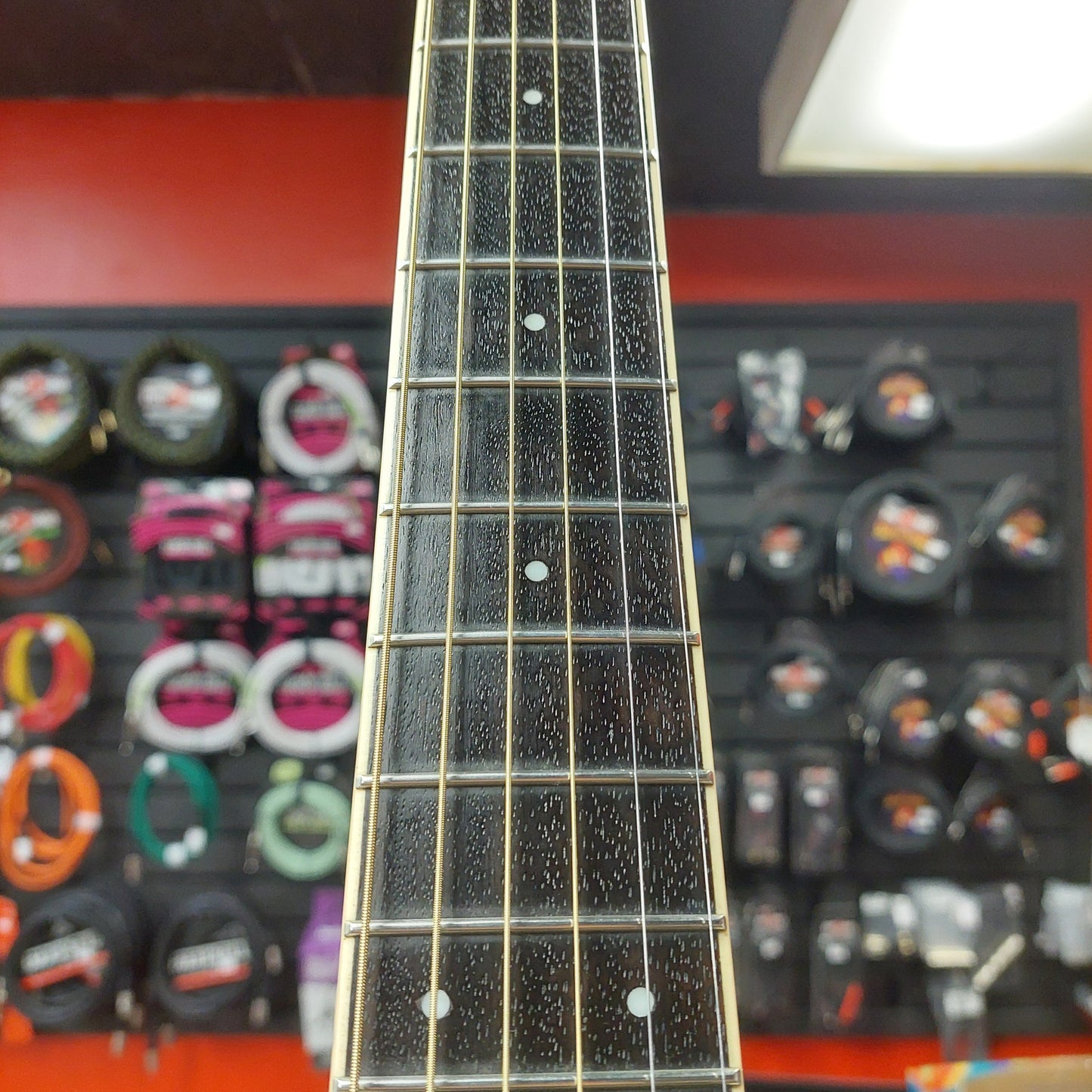 2023 ZAGER ZAD-500 M/N ACOUSTIC GUITAR - NATURAL W/ ZAGER HARD CASE SN# 230301759