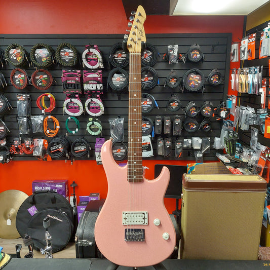 Peavey Rockmaster Electric Guitar - Metal Pink Sparkle (USED)