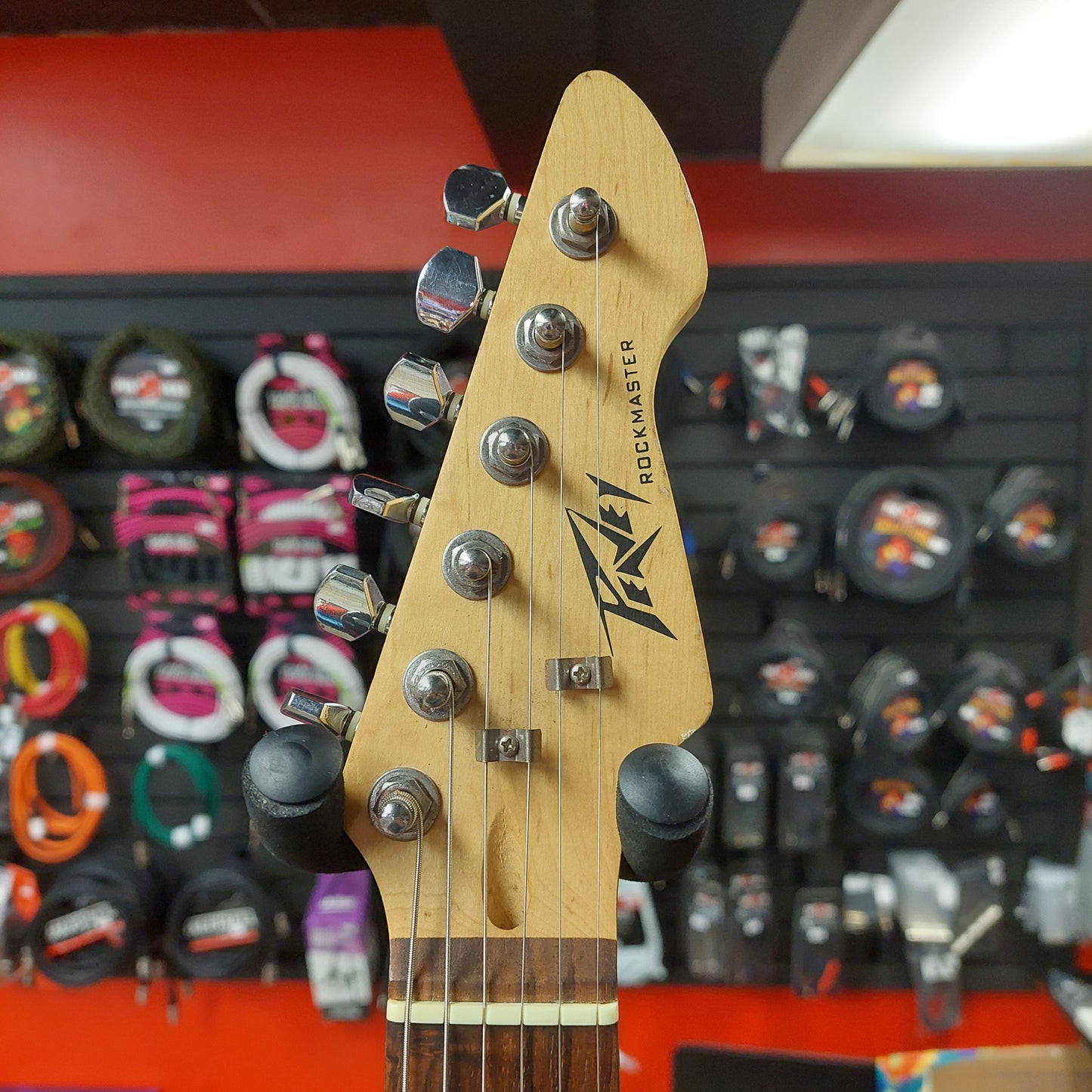 Peavey Rockmaster Electric Guitar - Metal Pink Sparkle (USED)