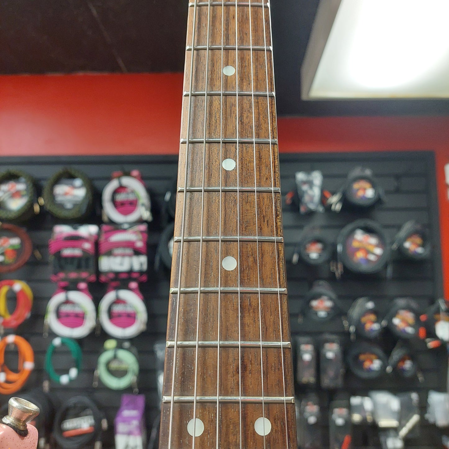 Peavey Rockmaster Electric Guitar - Metal Pink Sparkle (USED)