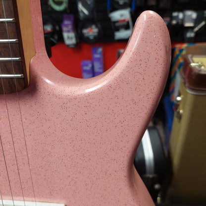 Peavey Rockmaster Electric Guitar - Metal Pink Sparkle (USED)