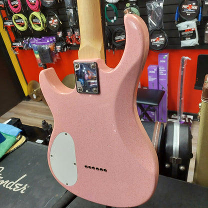 Peavey Rockmaster Electric Guitar - Metal Pink Sparkle (USED)