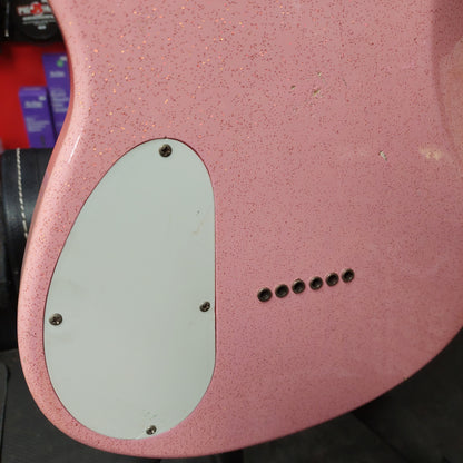 Peavey Rockmaster Electric Guitar - Metal Pink Sparkle (USED)