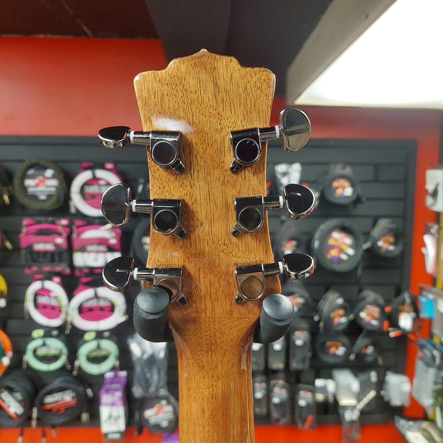 Luna Gypsy Spalt Grand Concert Acoustic/Electric Guitar - Natural Gloss SN# KH160901361
