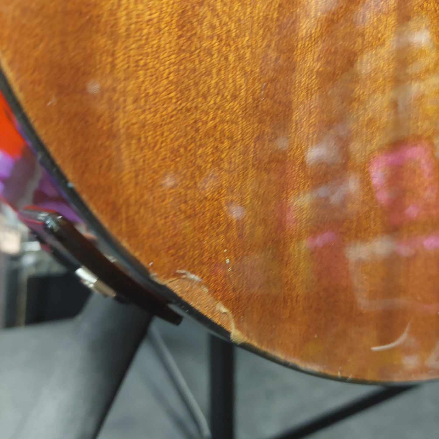 Luna Gypsy Spalt Grand Concert Acoustic/Electric Guitar - Natural Gloss SN# KH160901361