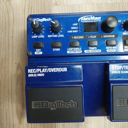 DigiTech Jam Man Looper/Phrase Sampler w/ 128MB Compact Flash Card & Power Supply (USED) "Made In USA"