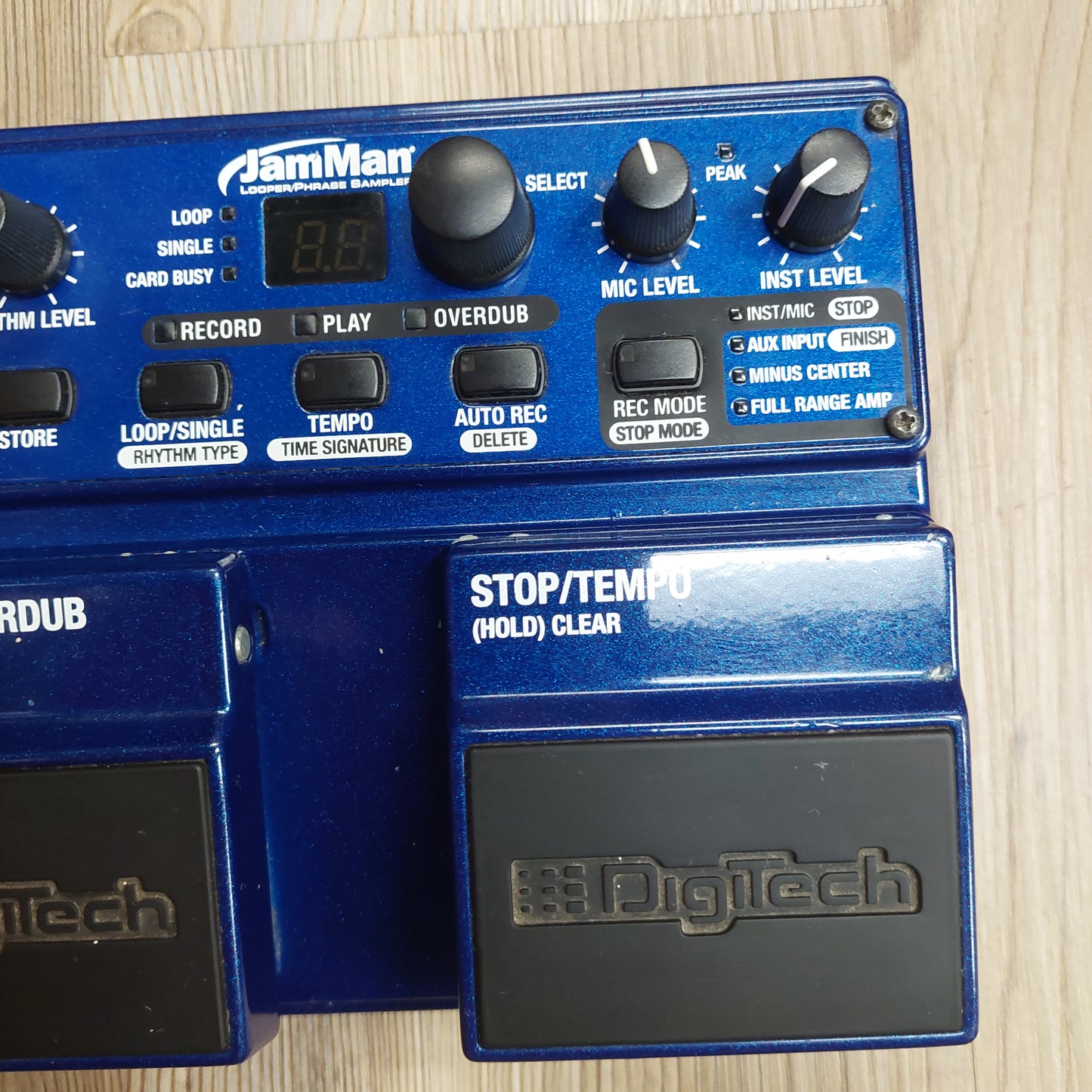 DigiTech Jam Man Looper/Phrase Sampler w/ 128MB Compact Flash Card & Power Supply (USED) "Made In USA"