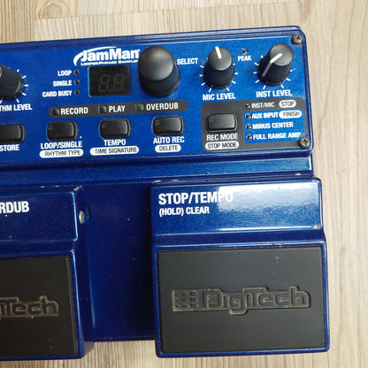 DigiTech Jam Man Looper/Phrase Sampler w/ 128MB Compact Flash Card & Power Supply (USED) "Made In USA"