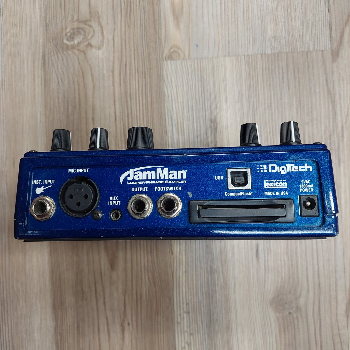 DigiTech Jam Man Looper/Phrase Sampler w/ 128MB Compact Flash Card & Power Supply (USED) "Made In USA"