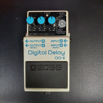 Boss Digital Delay DD-6 (USED) "Sold As Is" Broken Knob
