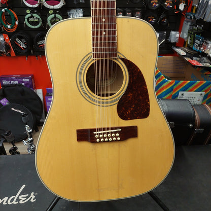 2018 Epiphone DR-212 12-String Acoustic Guitar - Natural SN# 18062305595