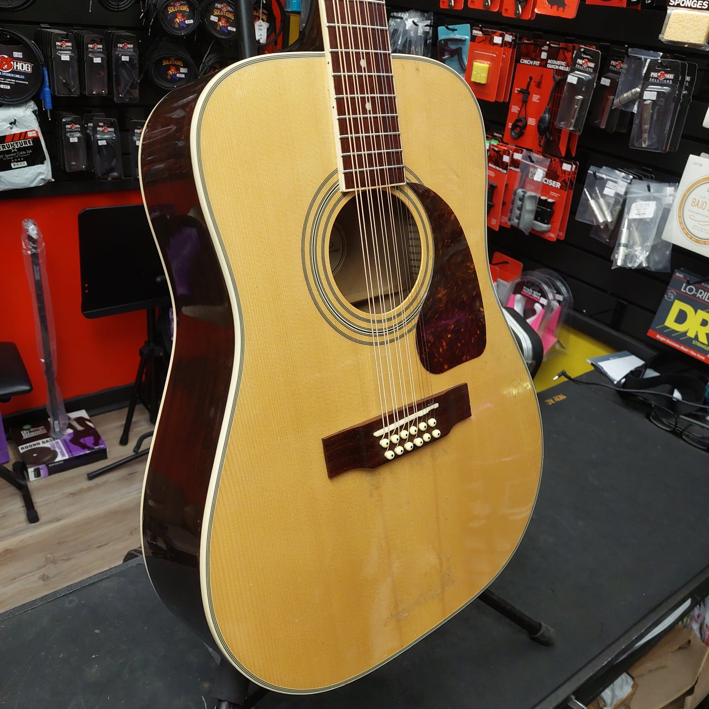 2018 Epiphone DR-212 12-String Acoustic Guitar - Natural SN# 18062305595