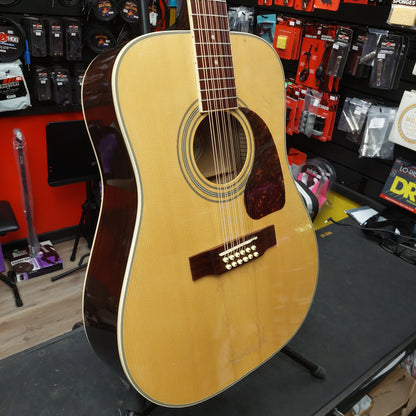 2018 Epiphone DR-212 12-String Acoustic Guitar - Natural SN# 18062305595