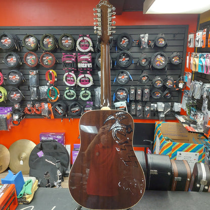 2018 Epiphone DR-212 12-String Acoustic Guitar - Natural SN# 18062305595