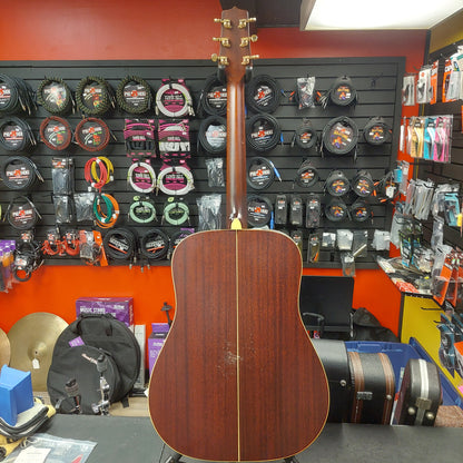 1980's Takamine EN-10 Acoustic Guitar - Natural "Made In Japan" SN# 93100098 "Sold As Is" Electronics Not Working