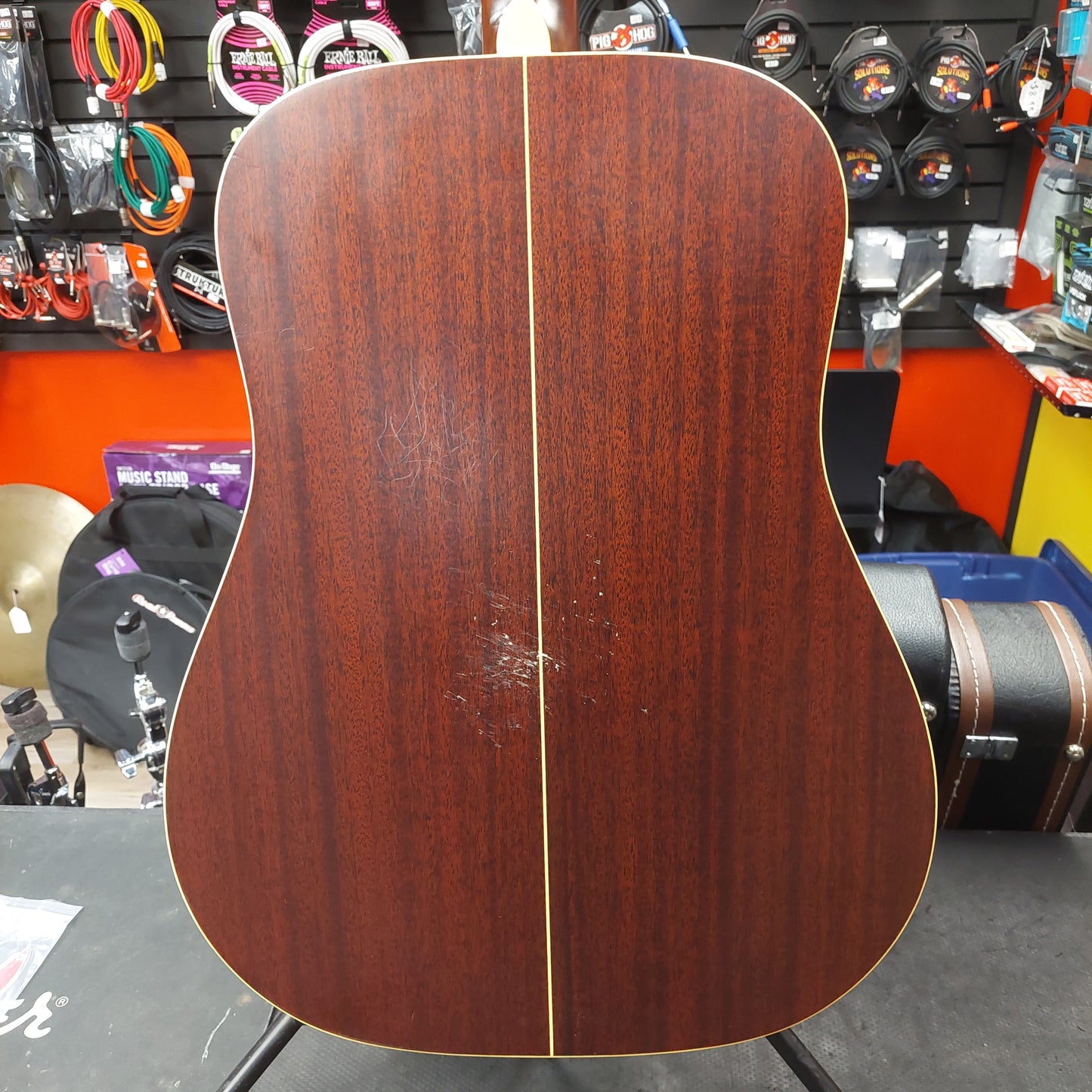 1980's Takamine EN-10 Acoustic Guitar - Natural "Made In Japan" SN# 93100098 "Sold As Is" Electronics Not Working