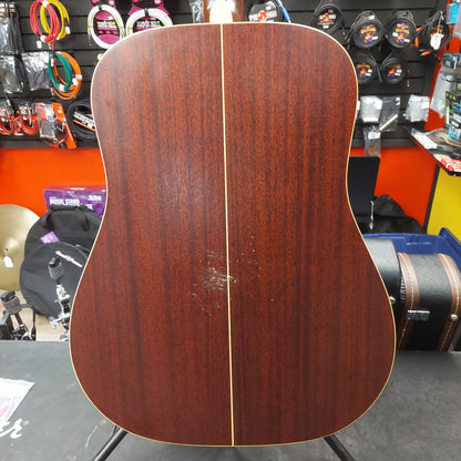 1980's Takamine EN-10 Acoustic Guitar - Natural "Made In Japan" SN# 93100098 "Sold As Is" Electronics Not Working