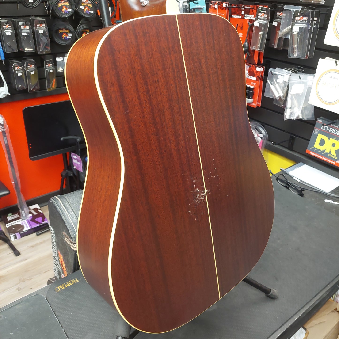 1980's Takamine EN-10 Acoustic Guitar - Natural "Made In Japan" SN# 93100098 "Sold As Is" Electronics Not Working
