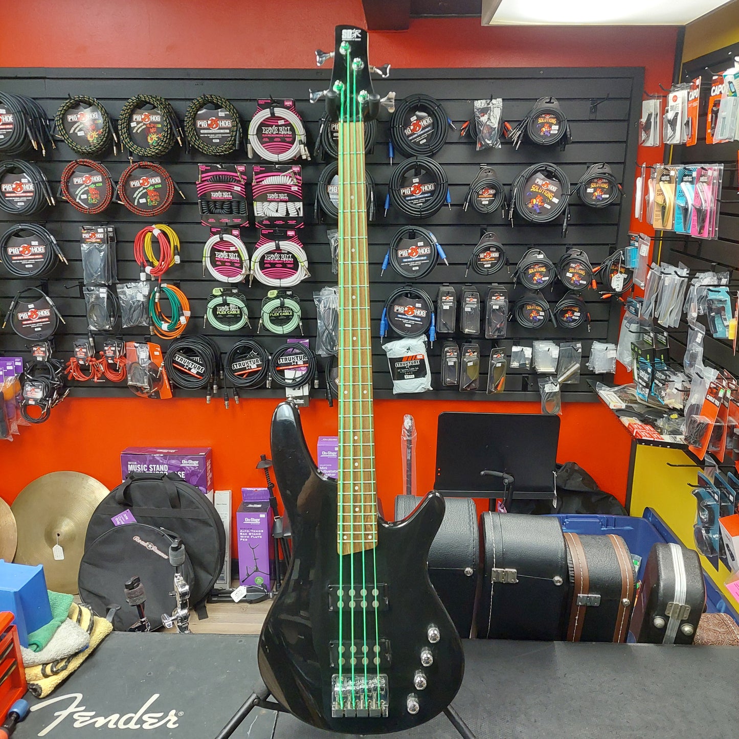 2000's SDGR by Ibanez SRX300 4-String Bass Guitar - Black Gloss SN# I041122749