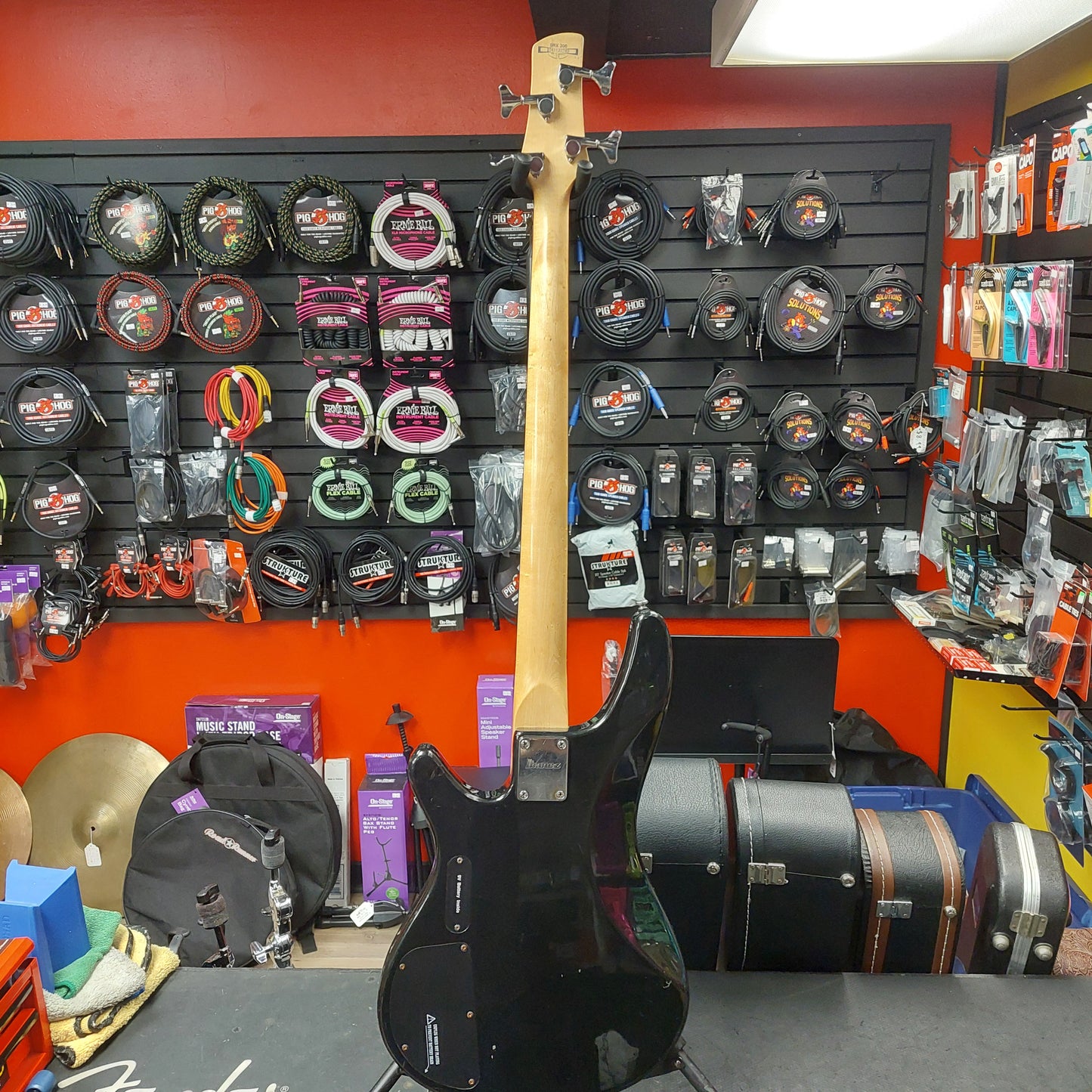 2000's SDGR by Ibanez SRX300 4-String Bass Guitar - Black Gloss SN# I041122749
