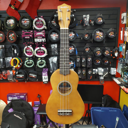 Hula Beach UKH15-KSM Soprano Ukulele - Kona Sand Matte Finish w/ Slipcase