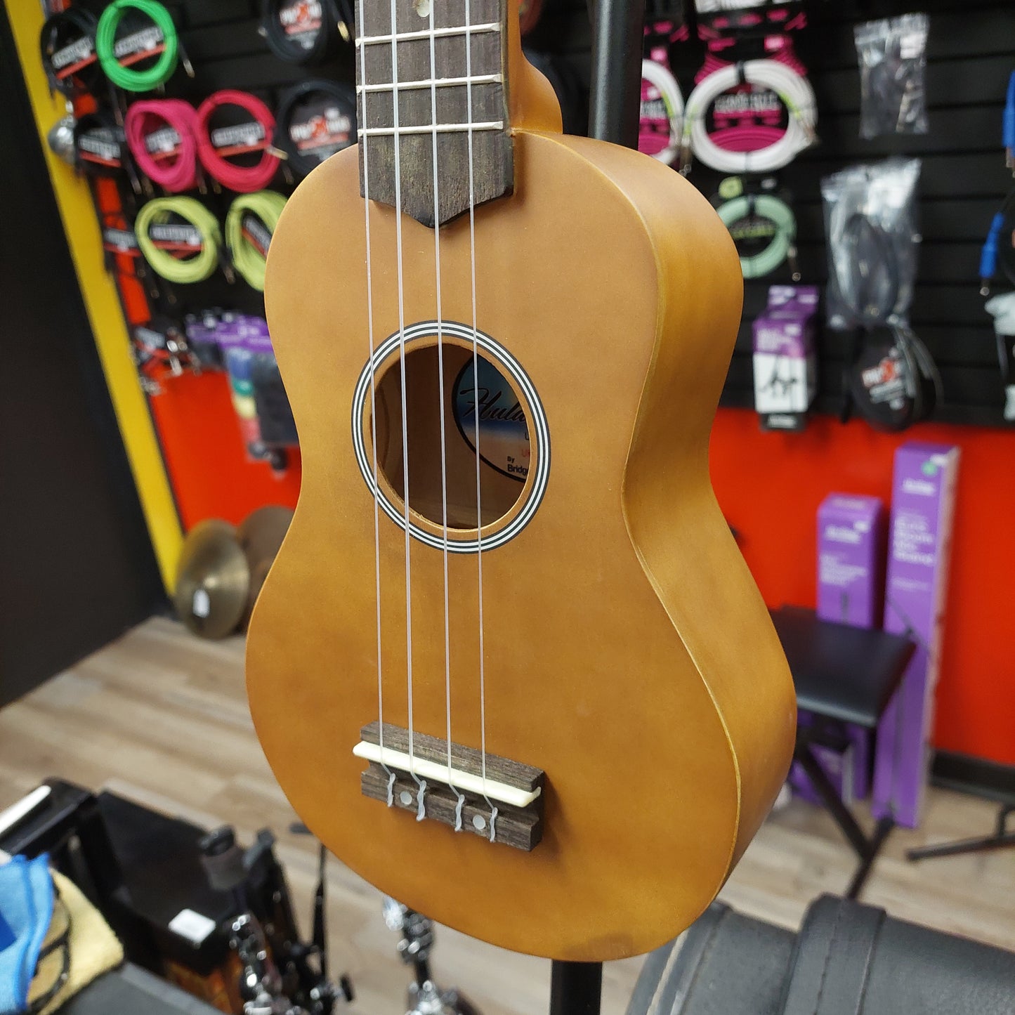 Hula Beach UKH15-KSM Soprano Ukulele - Kona Sand Matte Finish w/ Slipcase