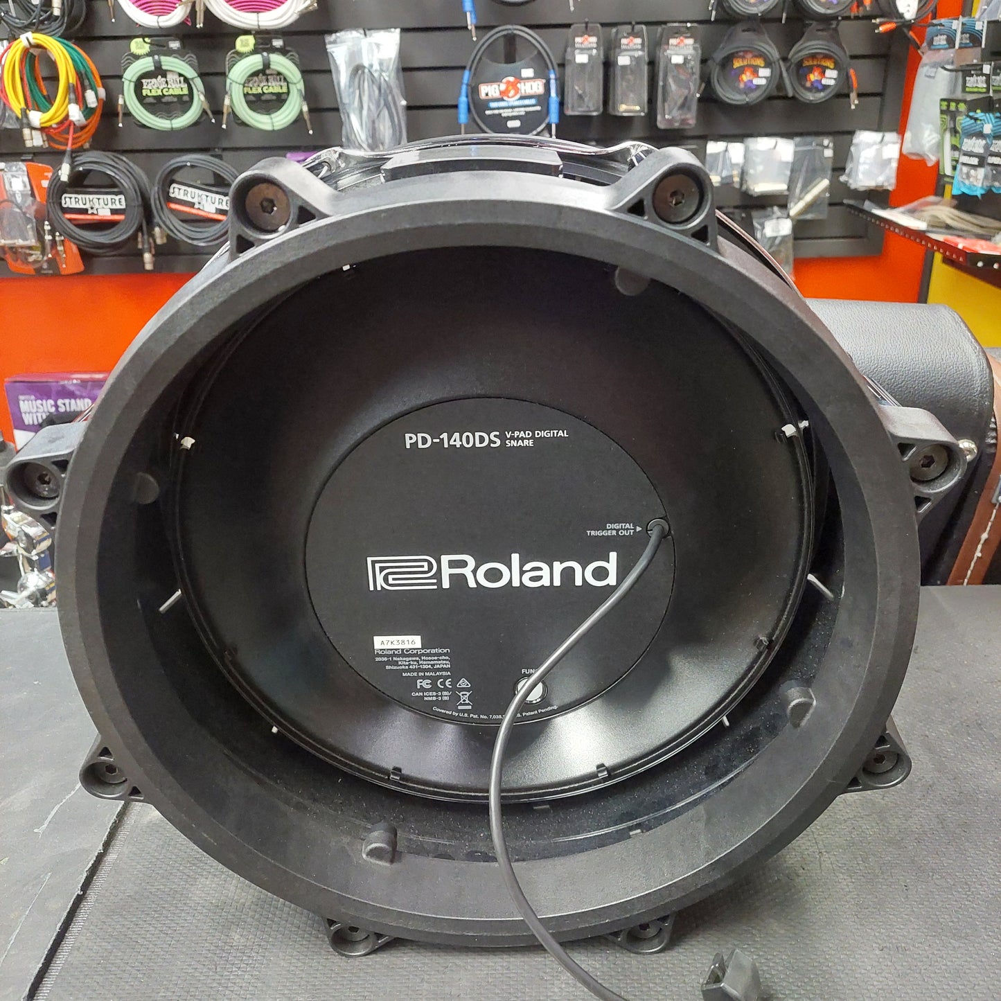 ROLAND PD-140DS V-PAD Digital Snare (USED) SN# A7K3816