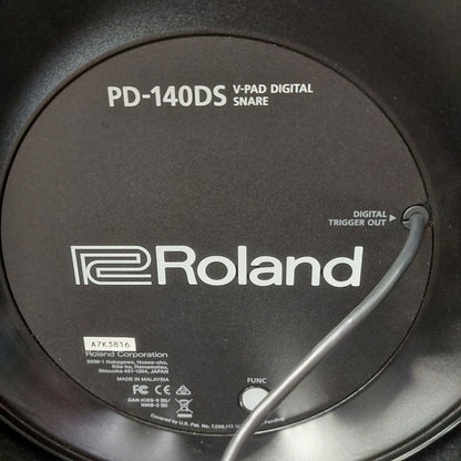 ROLAND PD-140DS V-PAD Digital Snare (USED) SN# A7K3816