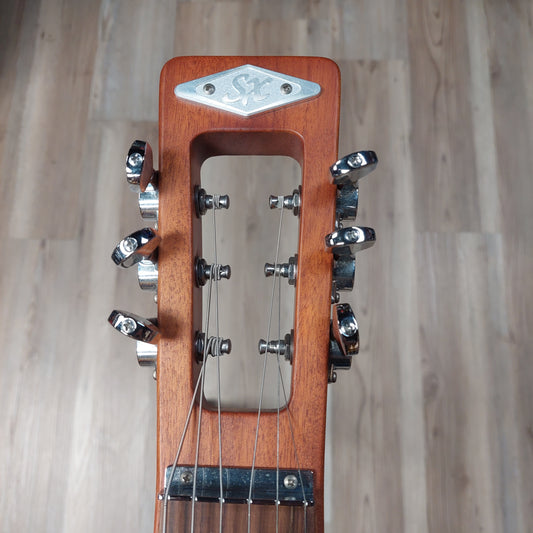 SX Lap Steel Guitar - Natural Finish w/ Legs & Gig Bag (USED) SN# 20631317