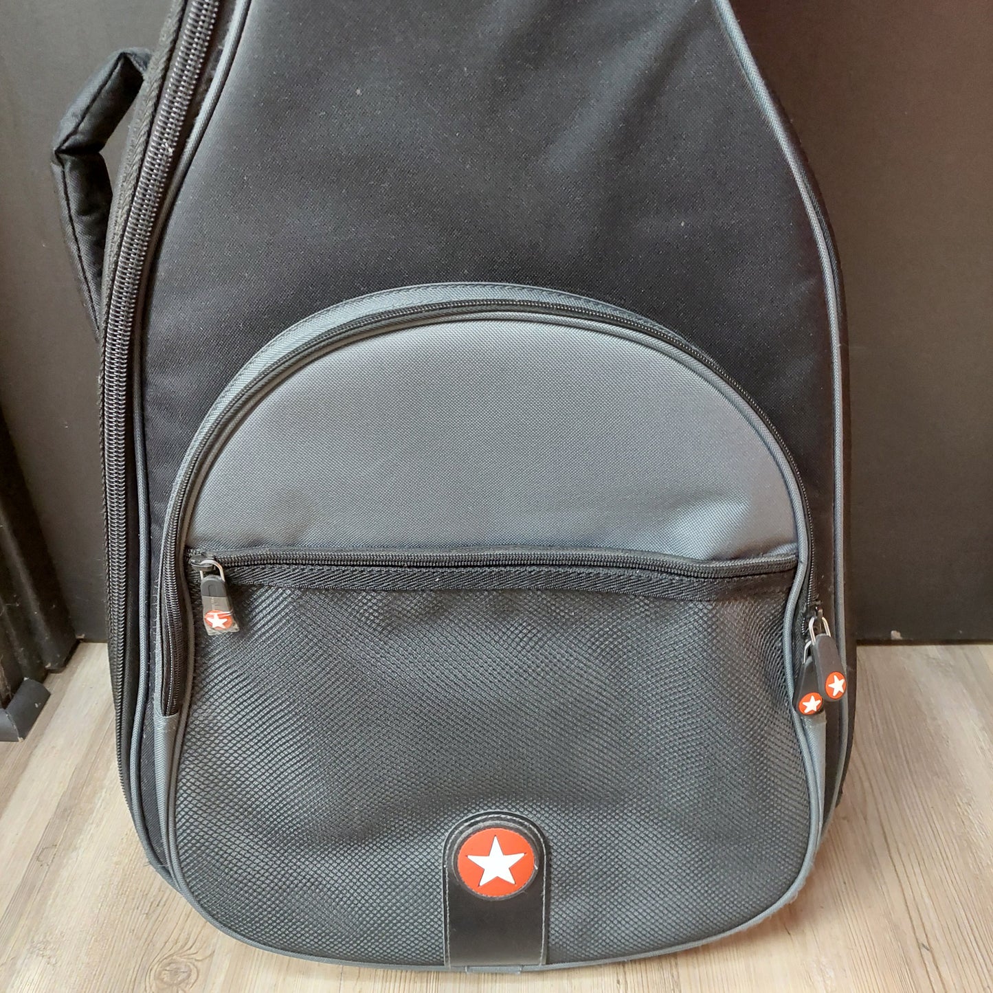 Road Runner Dreadnought Acoustic Guitar Gig Bag - Black/Gray (USED)
