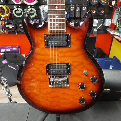 2000's Ibanez AX220QM Electric Guitar - Autumn Sunset Burst "Made In Korea" SN# WY31130