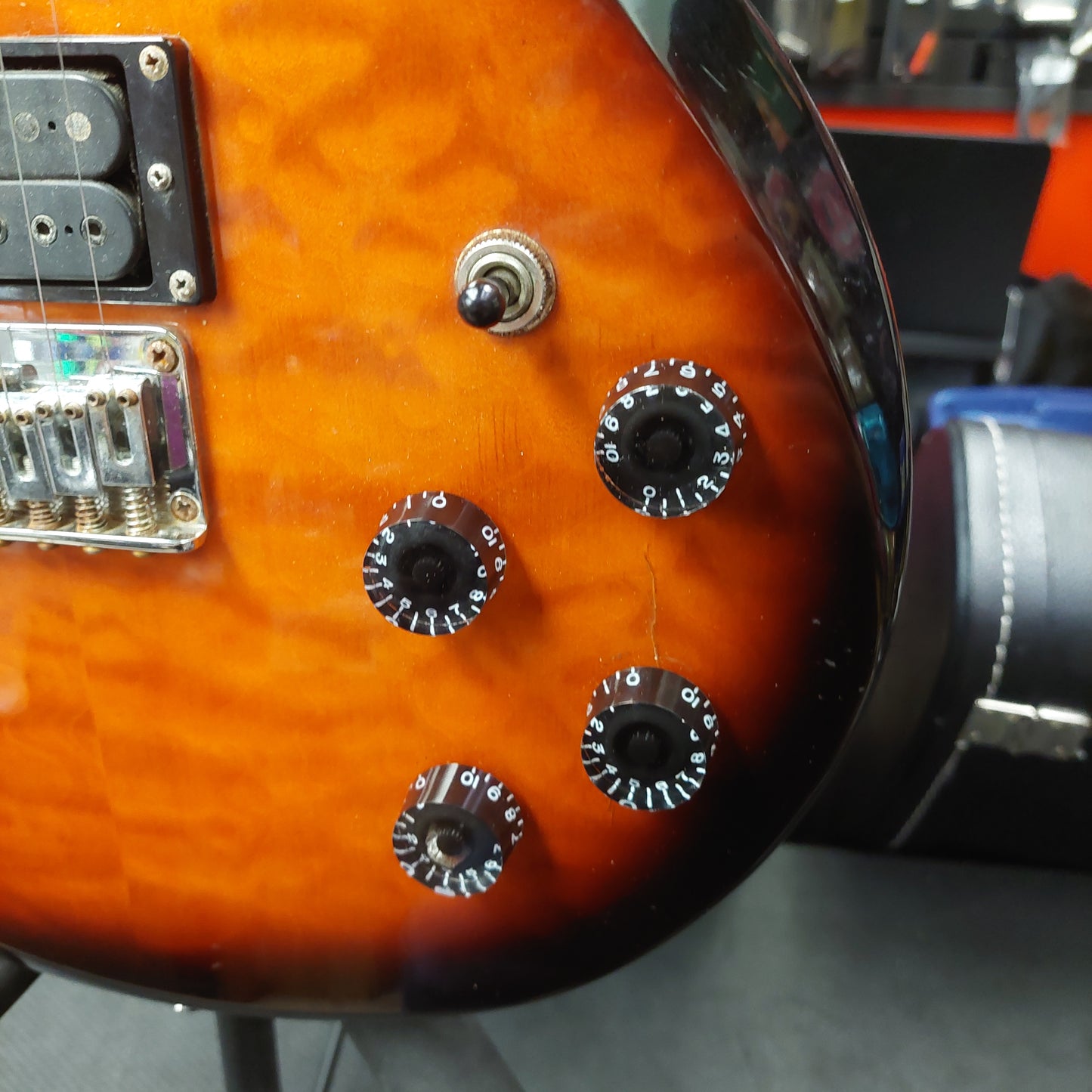 2000's Ibanez AX220QM Electric Guitar - Autumn Sunset Burst "Made In Korea" SN# WY31130